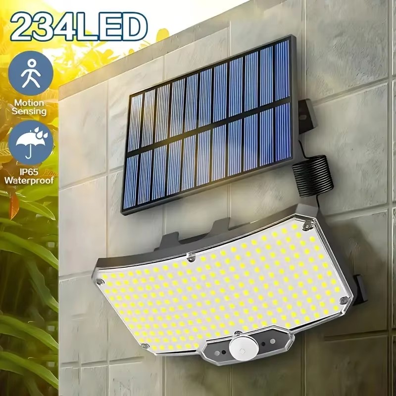Outdoor Lighting Lamp - Lampu Luar Ruangan Tenaga Surya 234LED