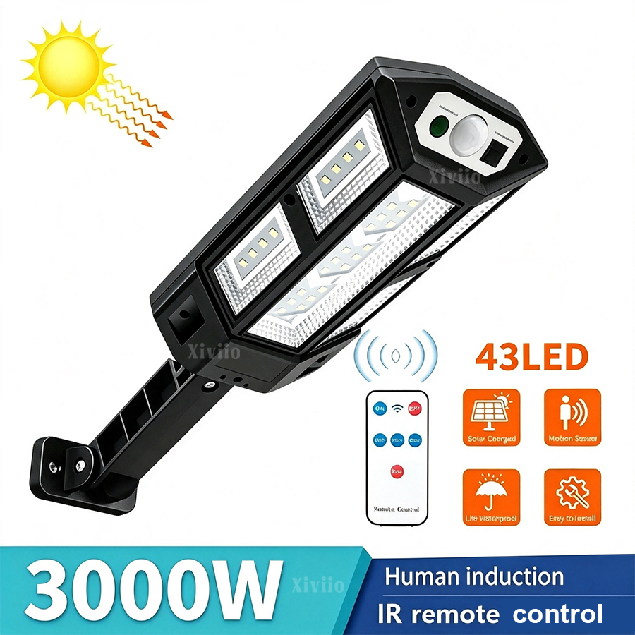 Zumtobel Outdoor Lighting - Lampu Jalan Tenaga Surya 3000W Lampu