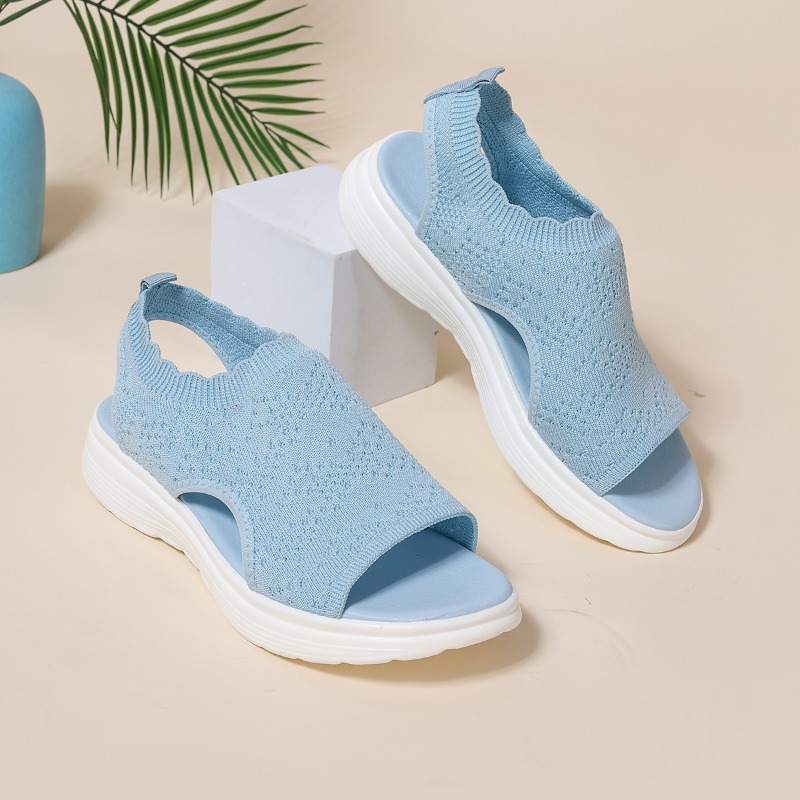 Outdoor Lighting On Sale - Sandal Rajut Wanita Biru Muda, Model