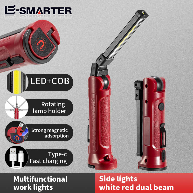 Outdoor Lighting Fixtures - Lampu Kerja LED COB Senter Lipat
