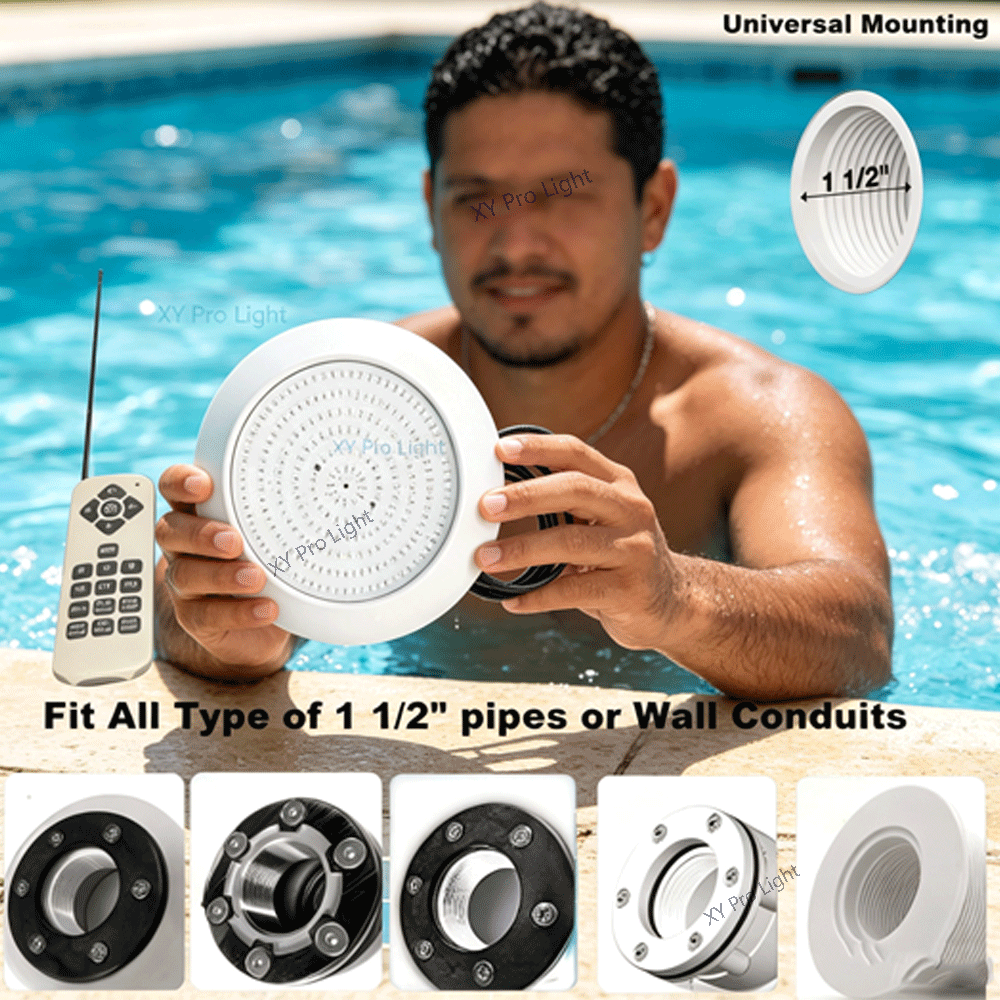Pond Light Submersible - Lampu Kolam Renang LED RGB 25W