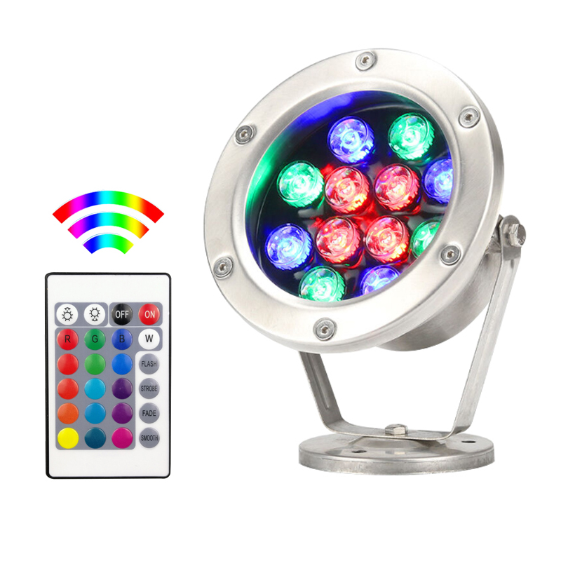 Pond Light Submersible - RGB lampu Led bawah air 3W