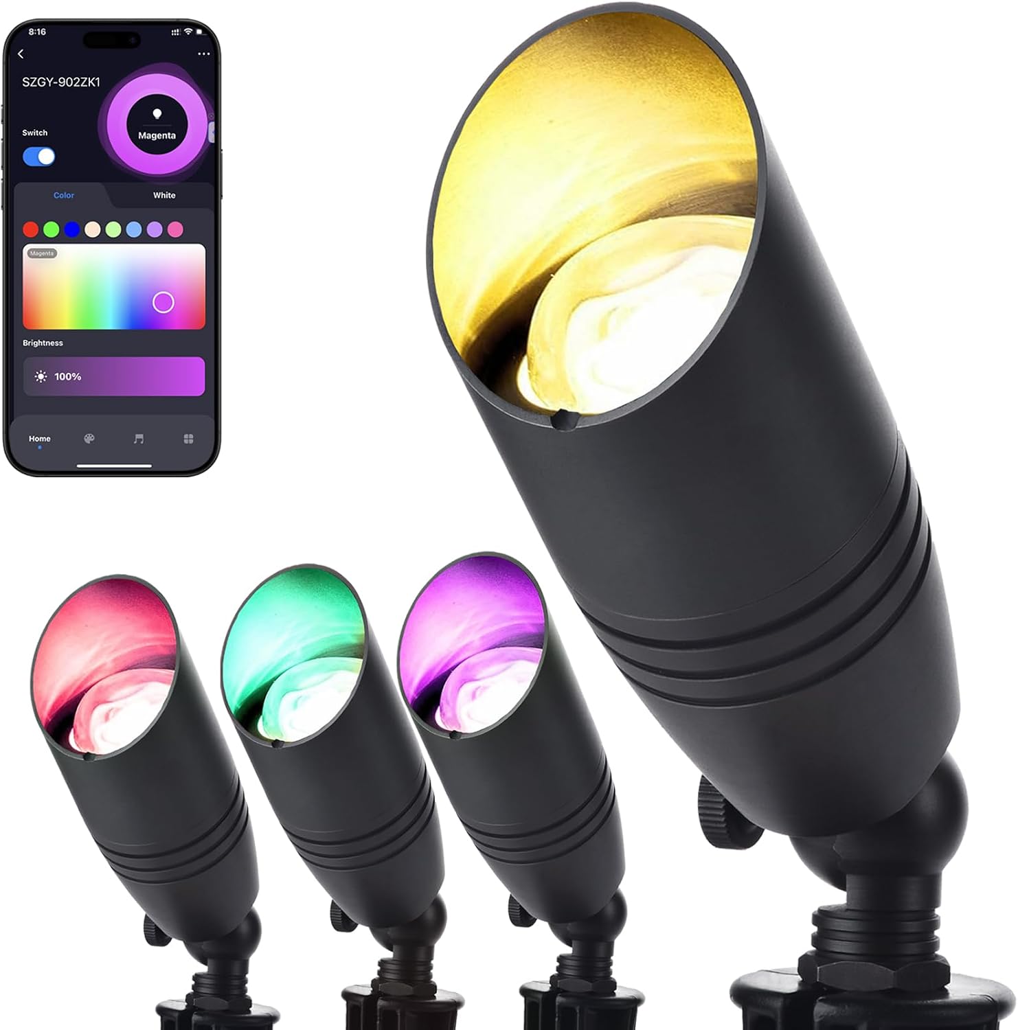 Outdoor Lighting Volt - Kit Pencahayaan Lanskap Tegangan Rendah RGB