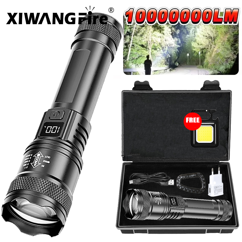 Outdoor Lighting Ideas - Senter LED Ultra Terang 2000LM Tipe-c