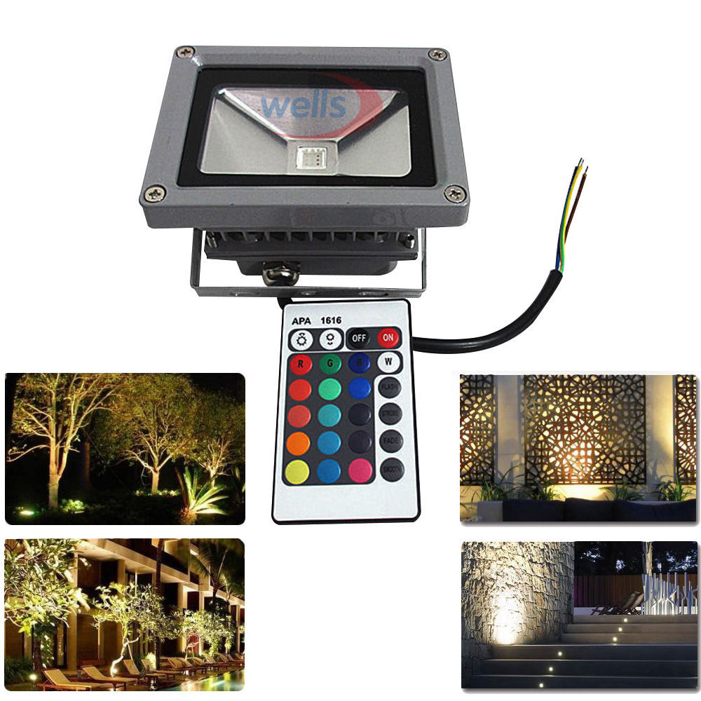 Zumtobel Outdoor Lighting - 10W LED Banjir Cahaya Putih Hangat