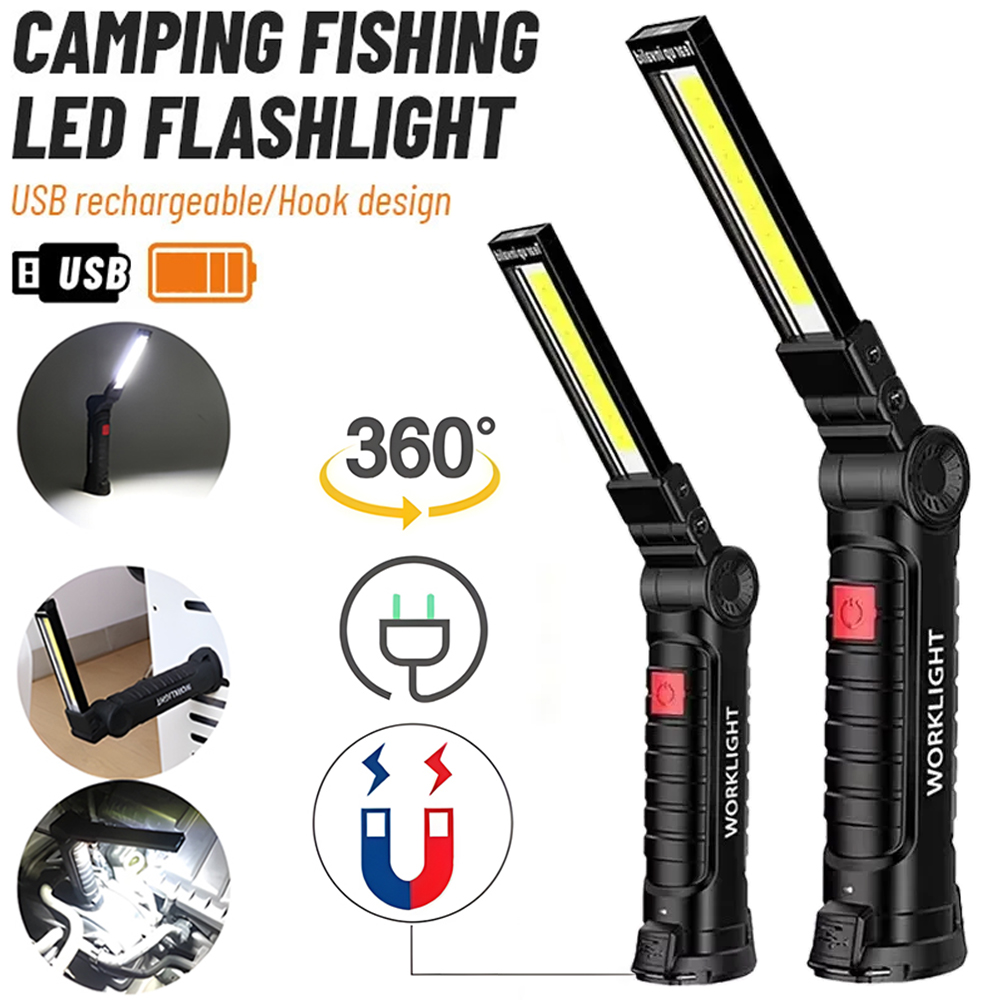 Outdoor Lighting Fixtures - Lampu Inspeksi Senter LED COB Lampu