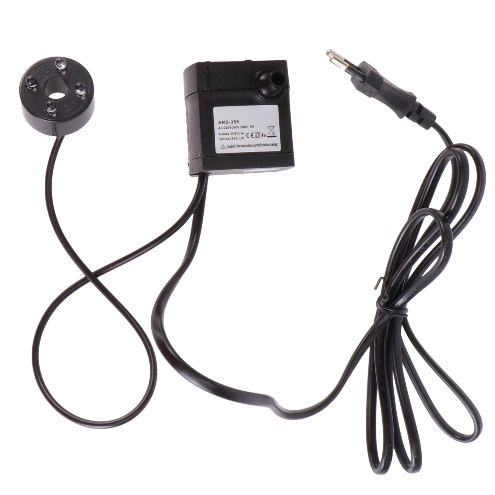 Pond Light Submersible - Pompa Air Sirkulasi Submersible 5W Aliran