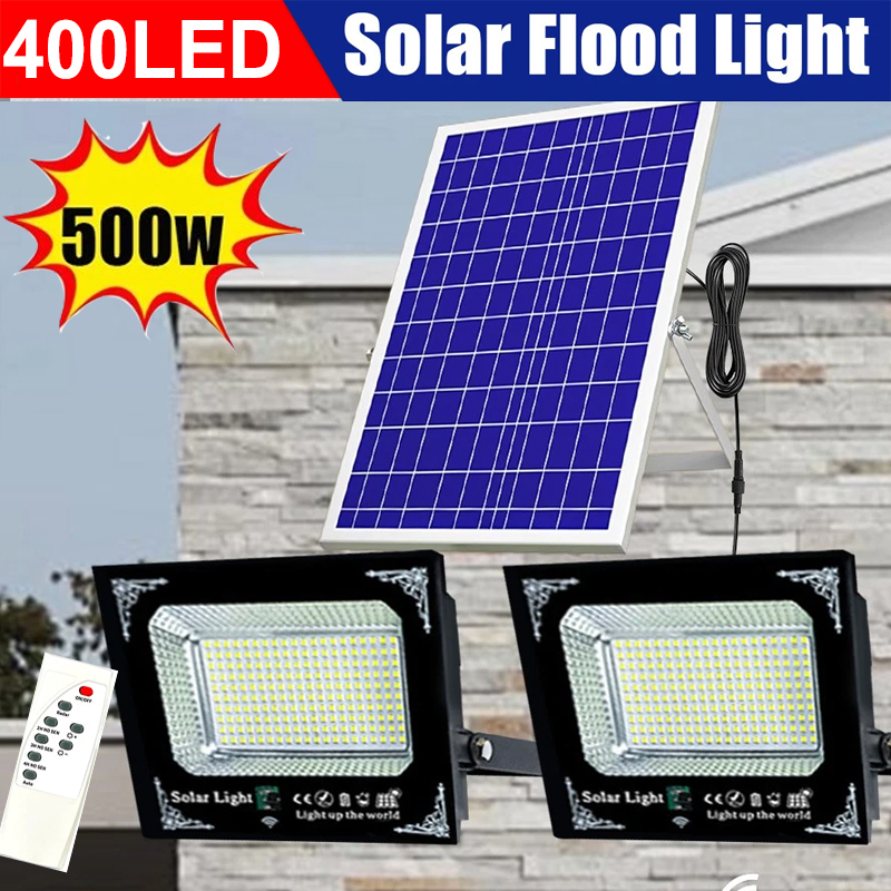 Zumtobel Outdoor Lighting - Lampu Sorot LED Tenaga Surya 500W