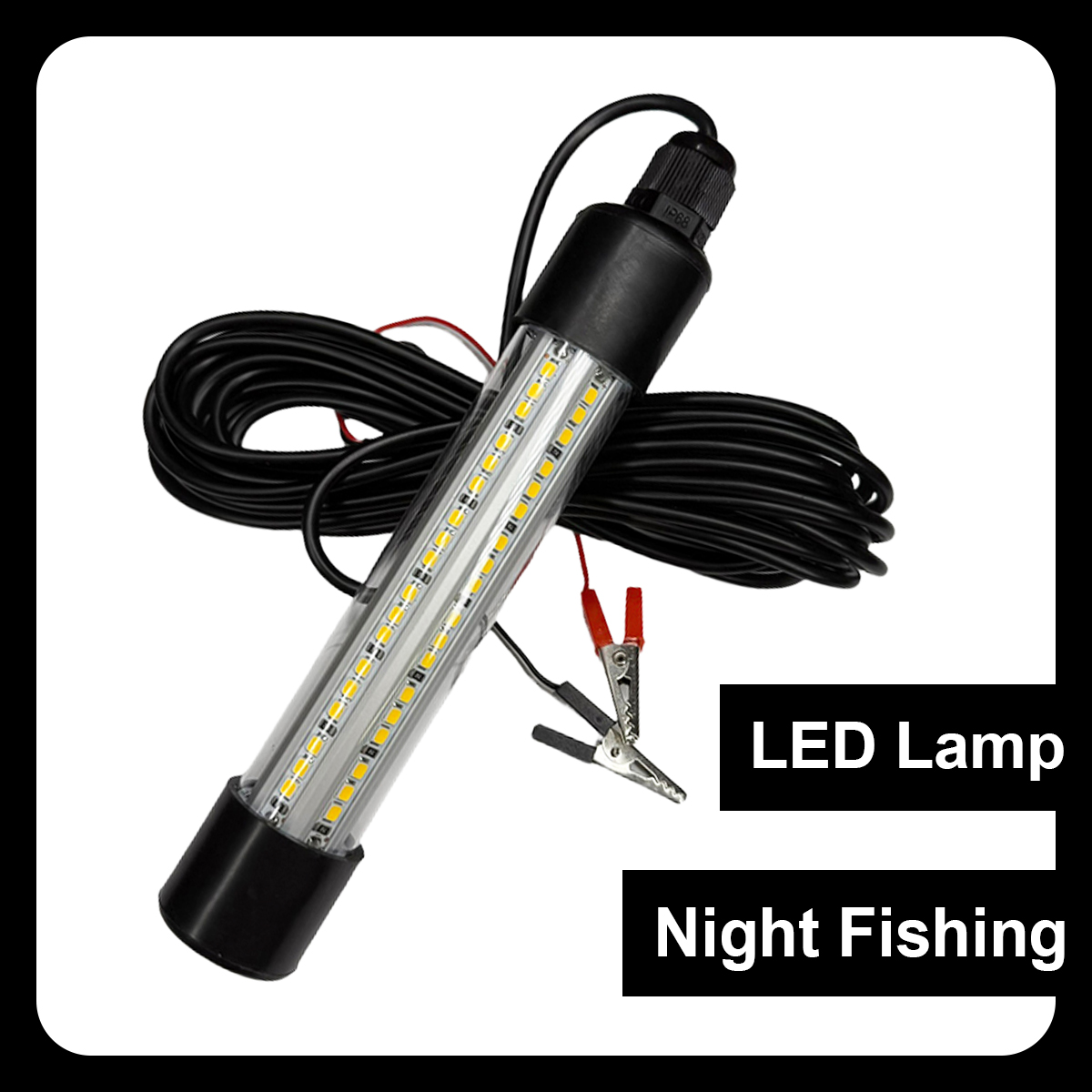 Pond Light Submersible - Lampu malam memancing bawah air, lampu