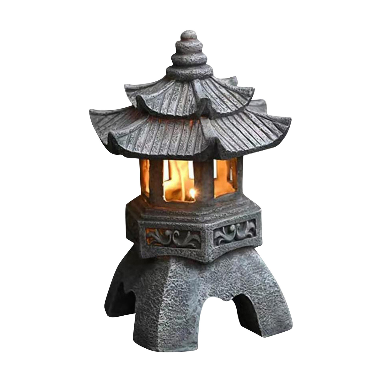 Pagoda patung tenaga surya lua - Outdoor Lighting Architectural ulasan dan harga