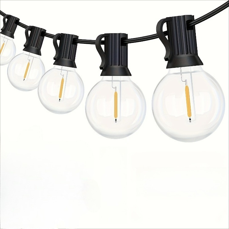 Lampu String Tenaga Surya G40  - Outdoor Lighting Remote Control ulasan dan harga
