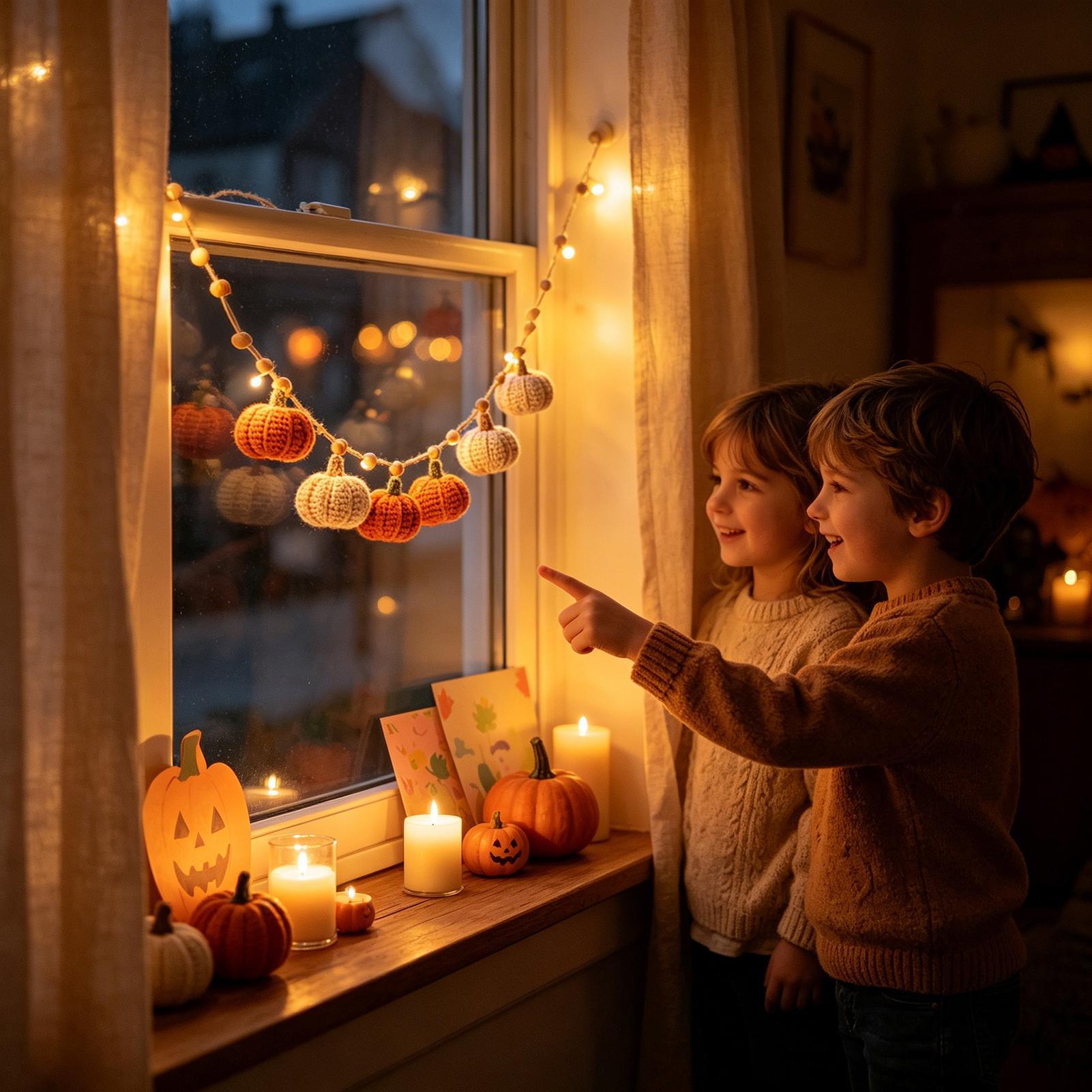 Lampu Halloween untuk Perapian - Outdoor Lighting Halloween ulasan dan harga
