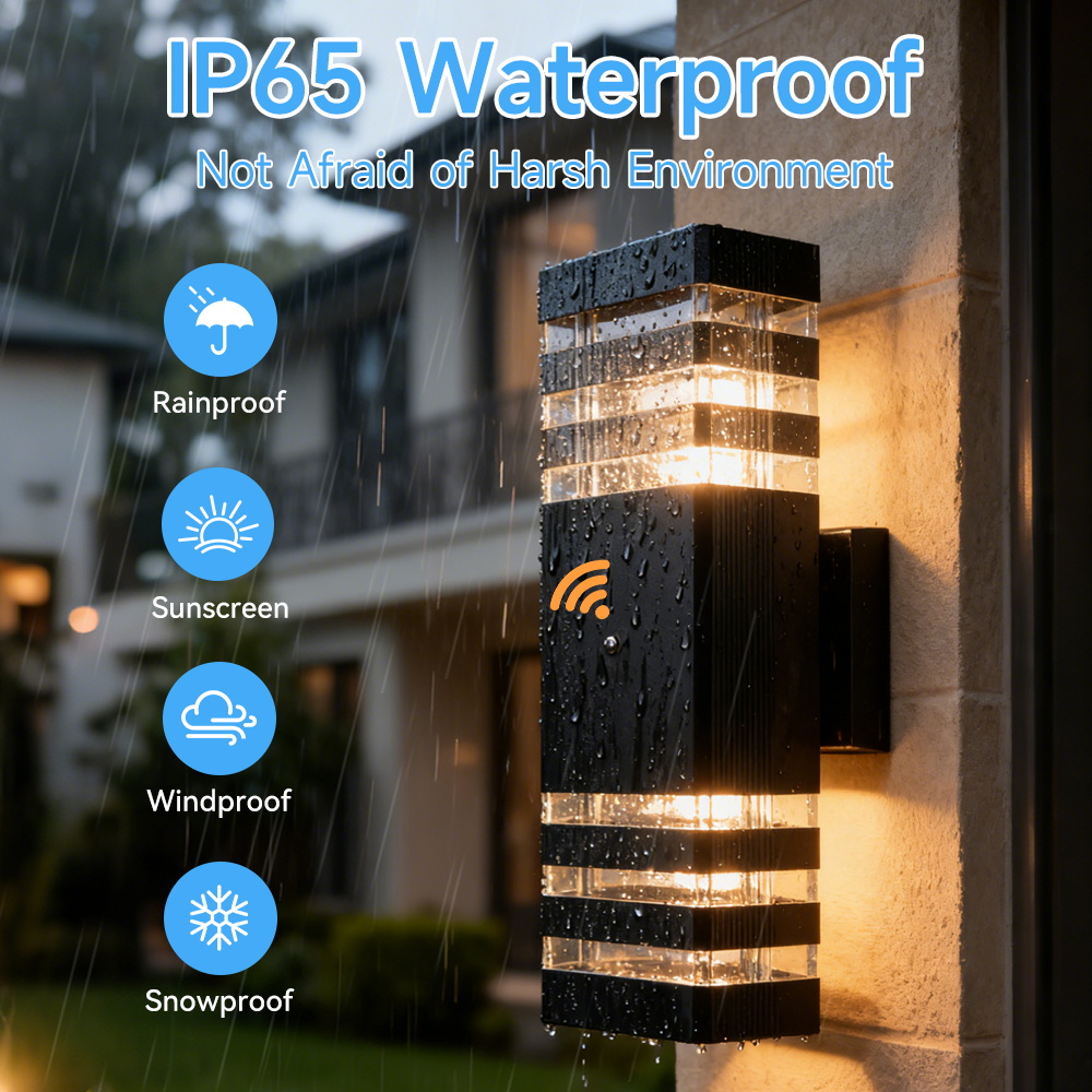 Lampu Sensor Lampu Dinding Lua - Outdoor Lighting Linear ulasan dan harga
