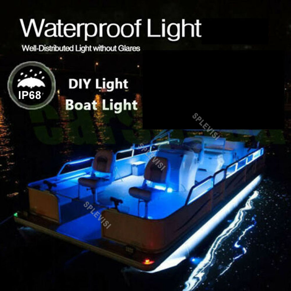 4PCS LED Lampu Kapal Tahan Air - Outdoor Lighting Brands ulasan dan harga