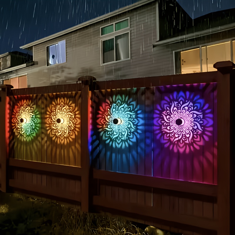 1/2/4 Paket Lampu Pagar Tenaga - Outdoor Lighting Waterproof ulasan dan harga