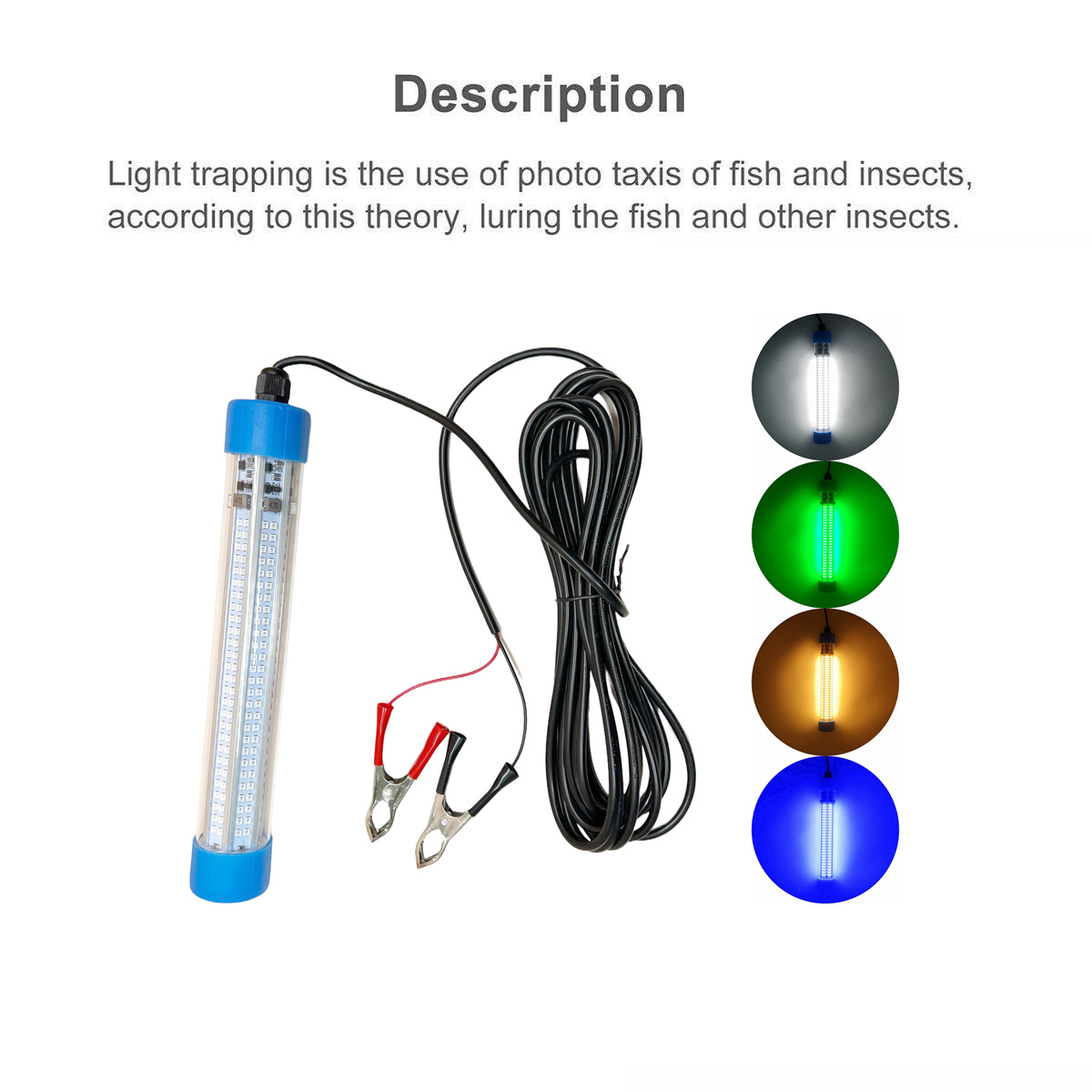 Lampu Pancing Bawah Air LED Da - Pond Light Submersible ulasan dan harga