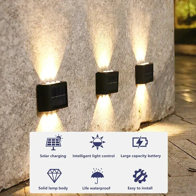 Lampu Dinding Tenaga Surya COB - Outdoor Lighting Lamp ulasan dan harga
