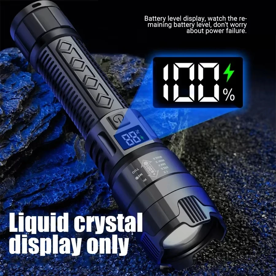Senter LED Taktis 2000LM USB I - Outdoor Lighting Brands ulasan dan harga