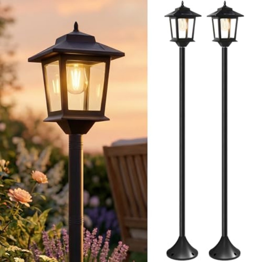 Lampu Tiang Tenaga Surya Luar  - Outdoor Lighting Lamp ulasan dan harga
