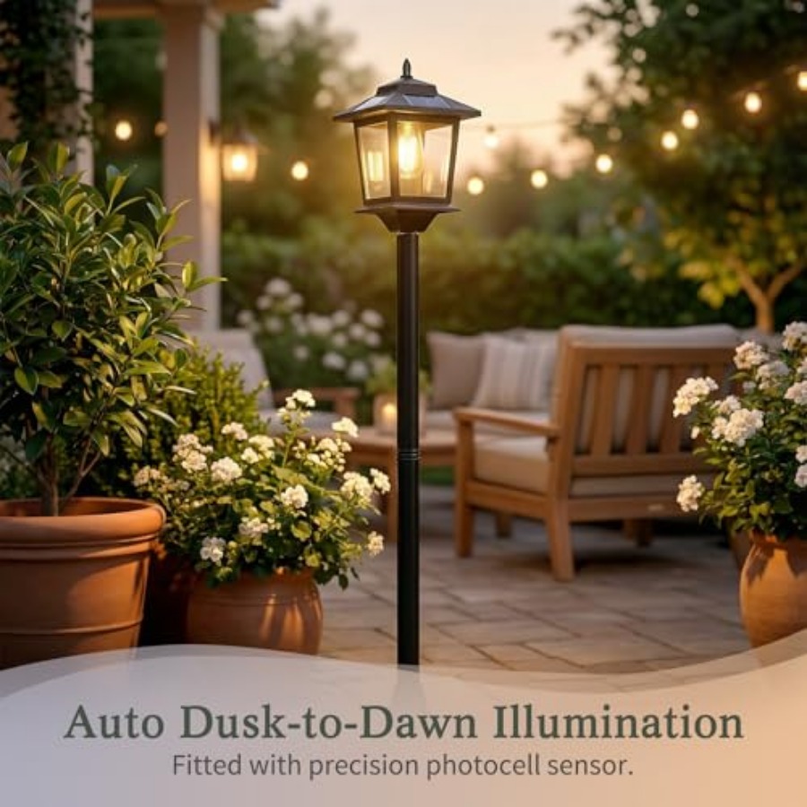 Lampu Tiang Tenaga Surya Luar  - Outdoor Lighting Lamp ulasan dan harga