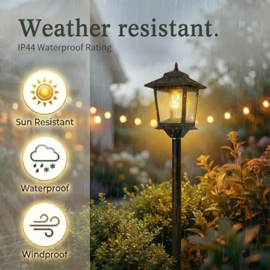 Lampu Tiang Tenaga Surya Luar  - Outdoor Lighting Lamp ulasan dan harga