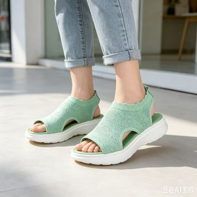 Sandal Rajut Wanita Biru Muda, - Outdoor Lighting On Sale ulasan dan harga
