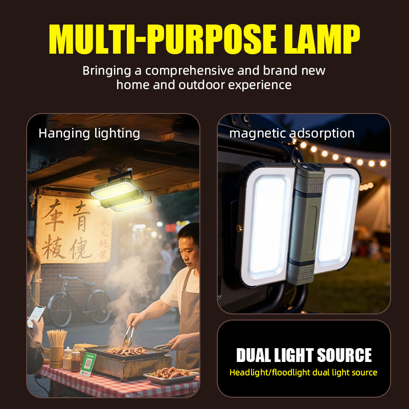 Lampu Camping Magnetik Kuat Be - Outdoor Lighting Vendor ulasan dan harga