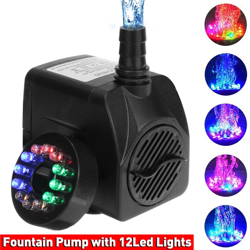 Pompa Air Mancur LED 16W untuk - Pond Light Submersible ulasan dan harga