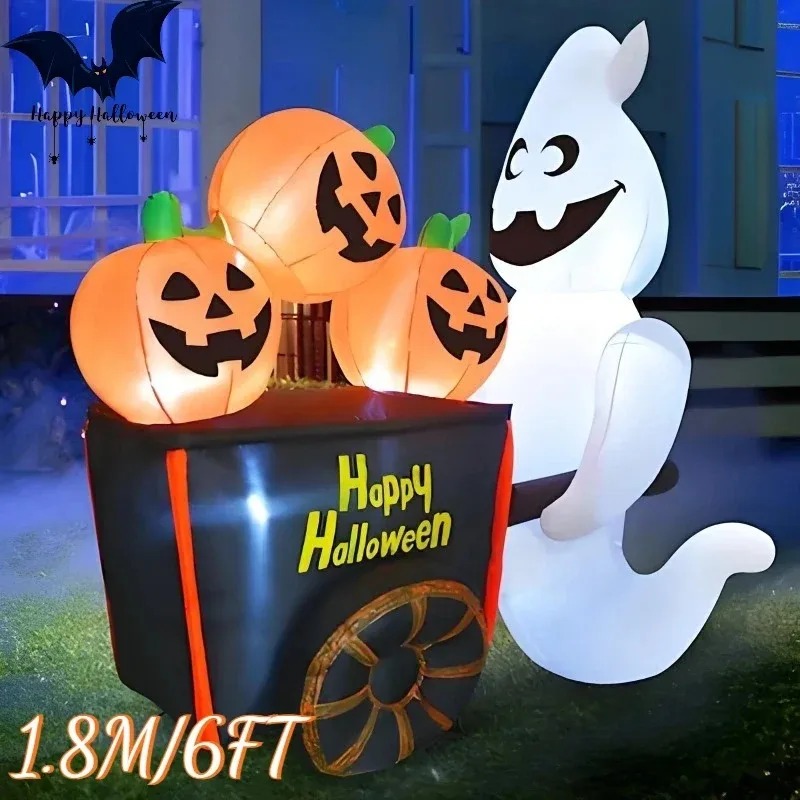 6FT Halloween Dekorasi Liburan - Outdoor Lighting Halloween ulasan dan harga