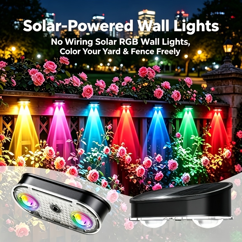 Lampu Pagar Tenaga Surya RGB I - Outdoor Lighting Linear ulasan dan harga