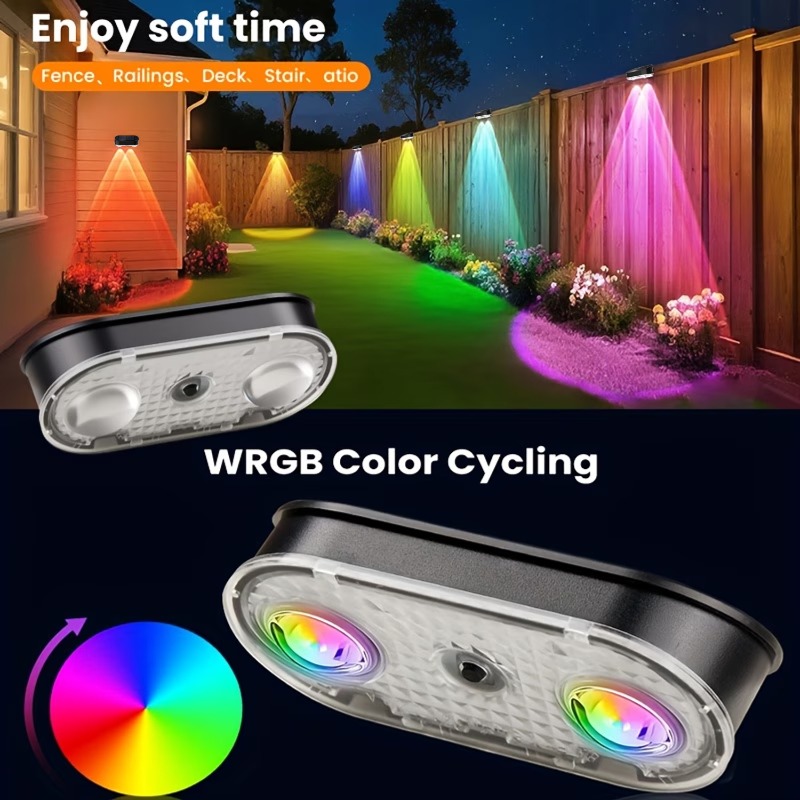 Lampu Pagar Tenaga Surya RGB I - Outdoor Lighting Linear ulasan dan harga