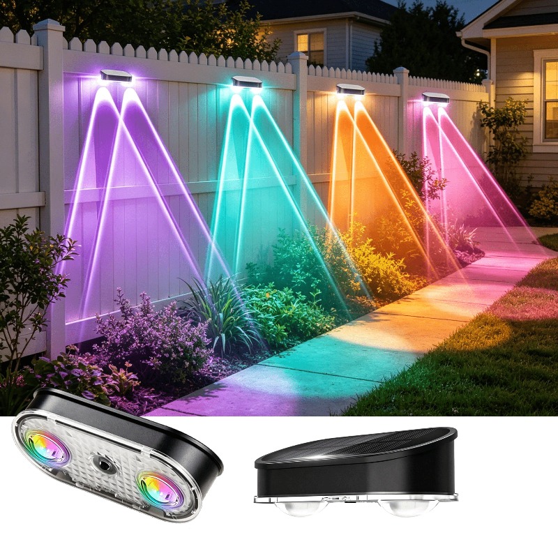 Lampu Pagar Tenaga Surya RGB I - Outdoor Lighting Linear ulasan dan harga