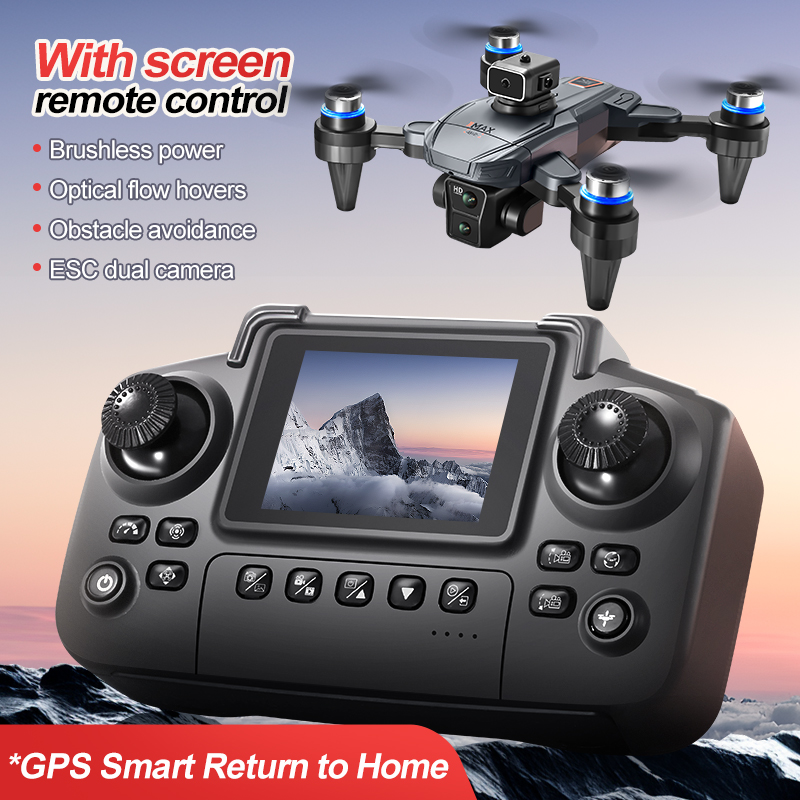 Drone RC GPS dengan Layar 4K K - Outdoor Lighting Remote Control ulasan dan harga