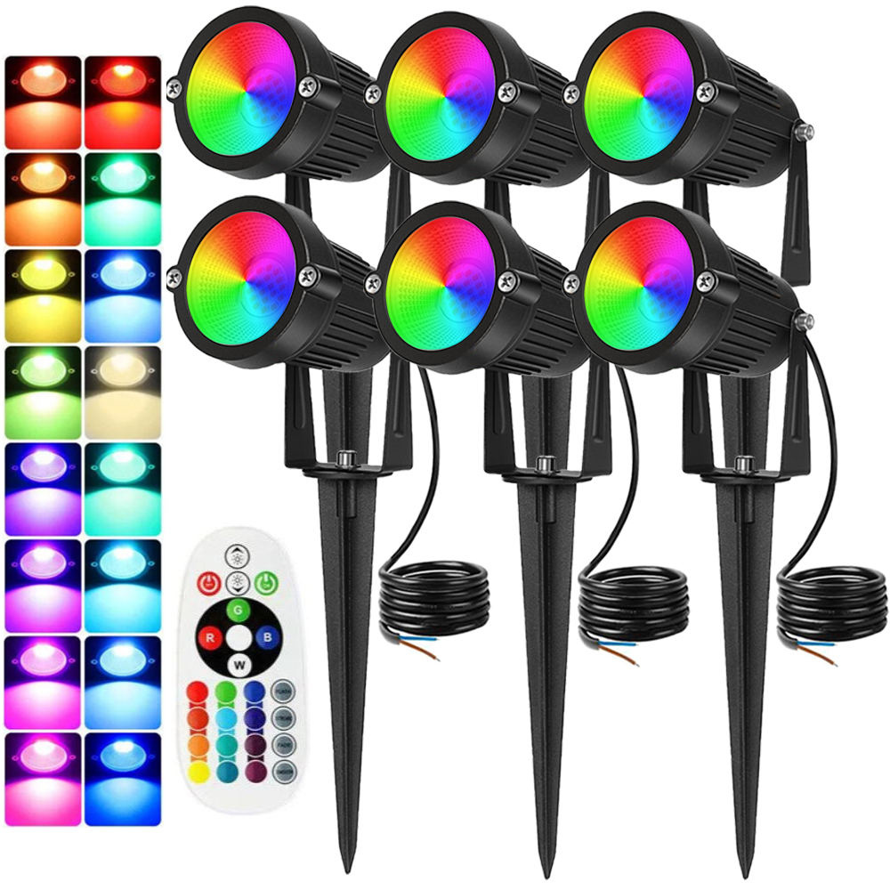 Lampu Lanskap RGBW 10W dengan  - Outdoor Lighting Waterproof ulasan dan harga