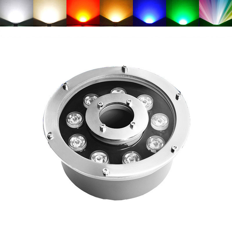 Lampu Air Mancur LED RGB 12V 2 - Pond Light Submersible ulasan dan harga