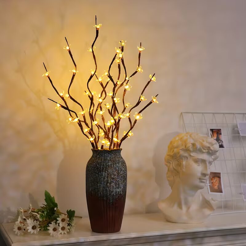 1/2 Buah 20LED Lampu Cabang Po - Outdoor Lighting Lamp ulasan dan harga